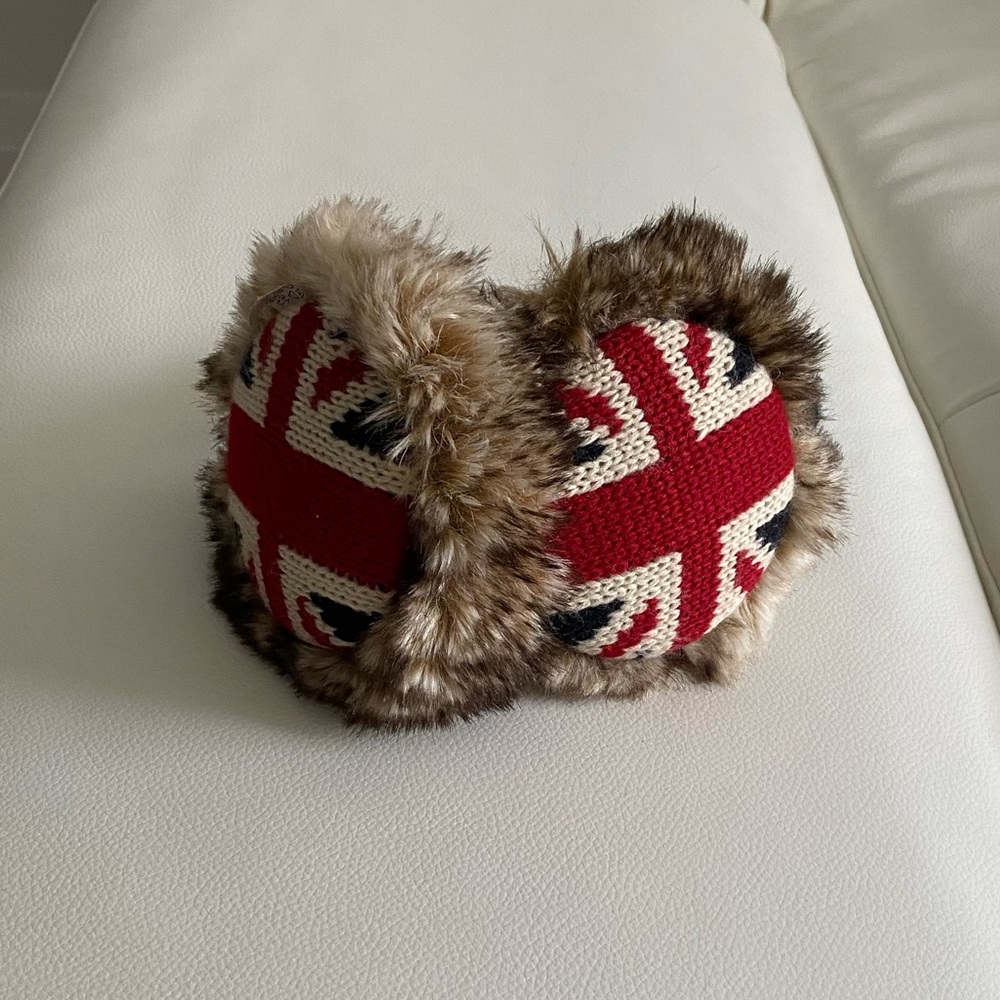 Furry earmuffs.